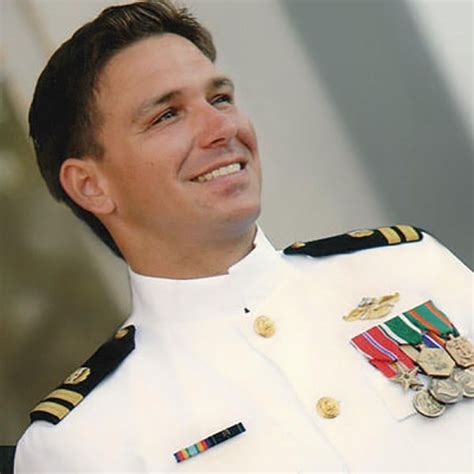 Ron DeSantis looks unrecognizable in photographs from the time of Floridas governor in the US Navy during the Iraq War, years before his election to Congress or his 2018 gubernatorial victory. . Ron desantis navy rank